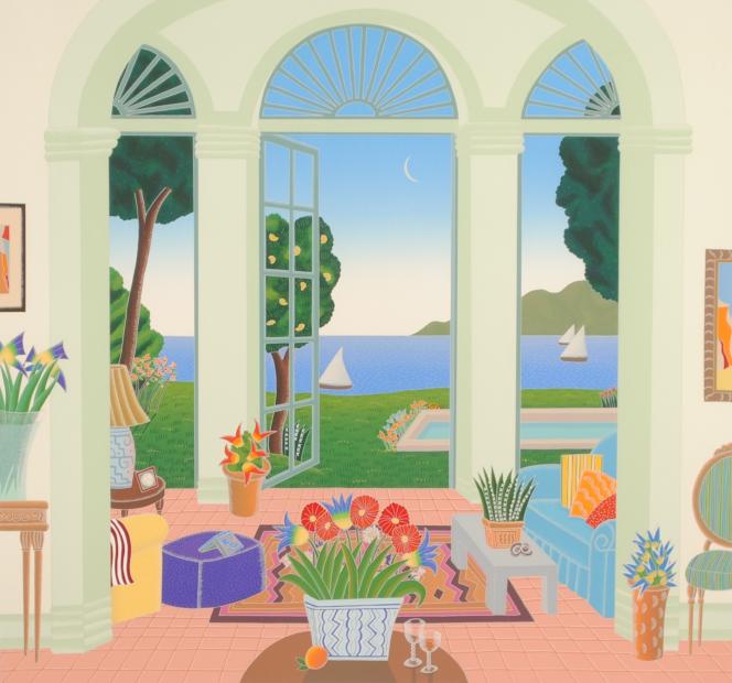 楽天市場】トーマス・マックナイト オールド・ライム 海 絵 風景画