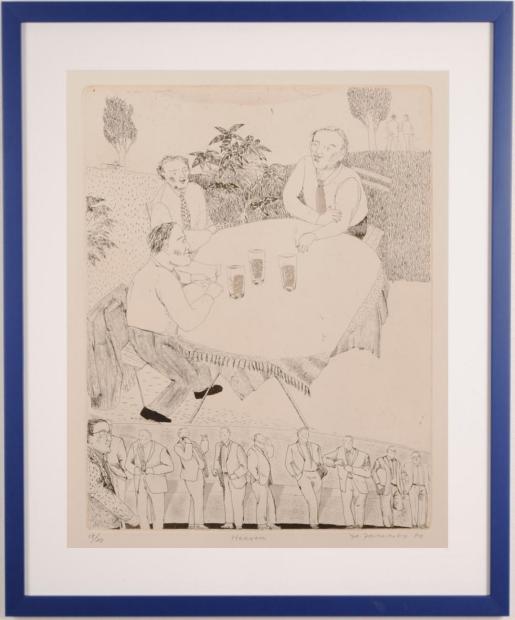 楽天市場】山本容子 絵画 銅版画 エッチング アクアチント Heaven 額