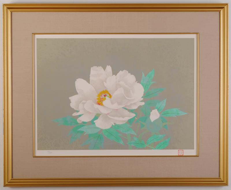 額付き版画 「幸福」 額付き版画 「幸福」