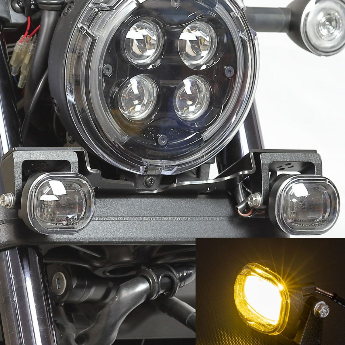 楽天市場】ホンダ レブル1100/DCT イエローフォグランプキット KIJIMA