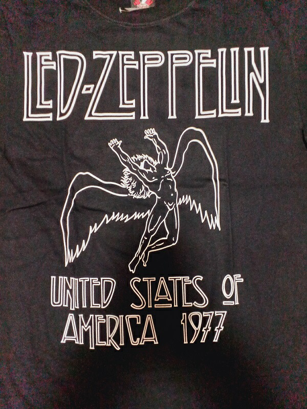 楽天市場】ロックTシャツ LED ZEPPELIN レッドツェッペリン 天使 /M/L