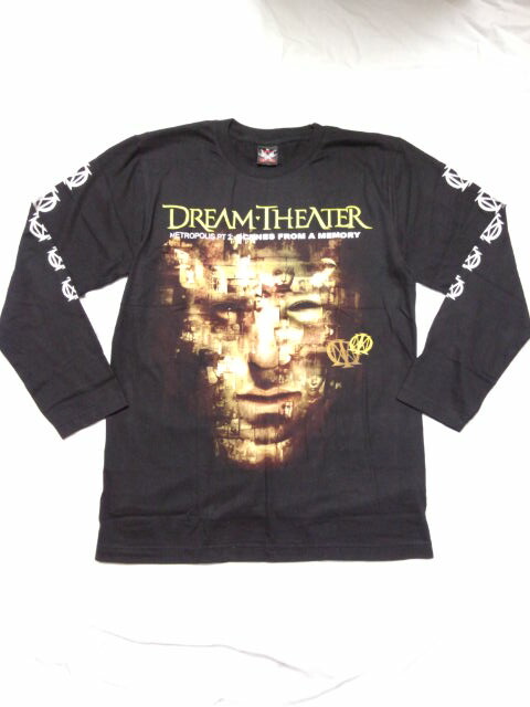 楽天市場】ロックTシャツ DREAM THEATER(ドリームシアター) 長袖 S M L