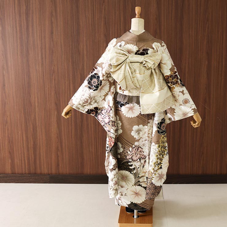 ☆リリー☆成人式 正絹振袖フルセット ☆リリー☆成人式 正絹振袖