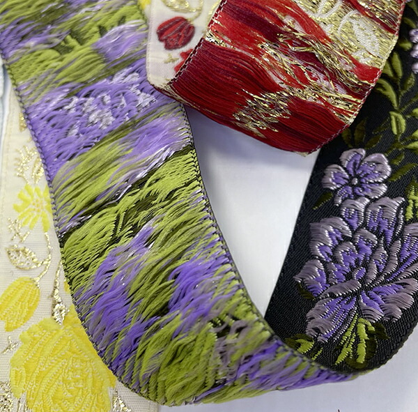 楽天市場】3.3cm幅 トルコリボン オリエンタル刺繍リボン チロリアン