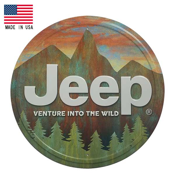 楽天市場】Jeep ジープ ブリキ看板 
