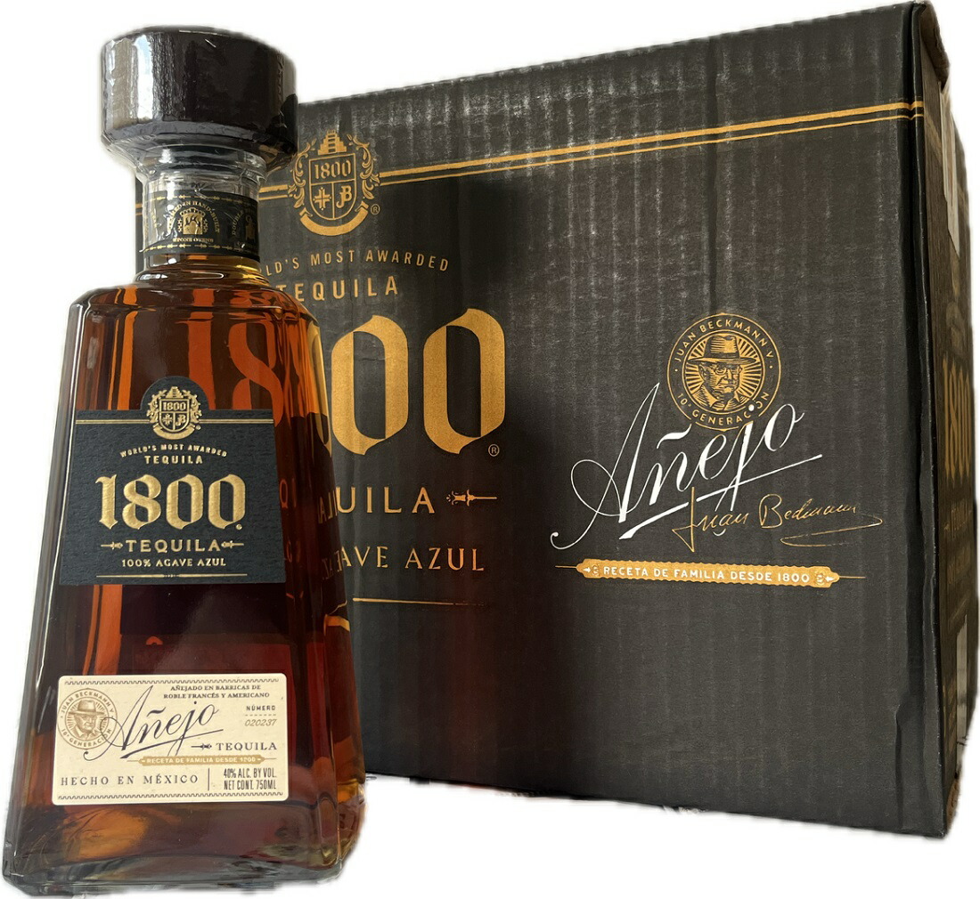 1800 Tequila 750ml 40% アネホ 2本セット 【公式通販】