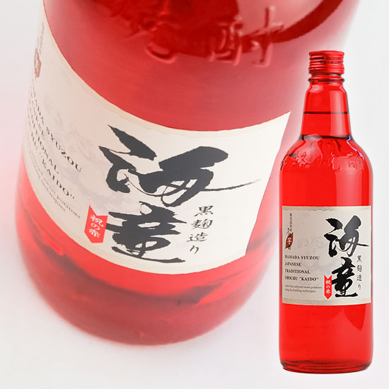 楽天市場】【濱田酒造】 本格焼酎 海童 祝いの赤 25° 720ml 【芋焼酎