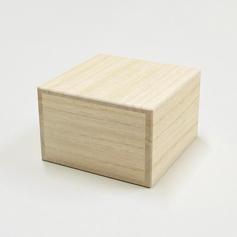 楽天市場】増田桐箱店 桐箱【S平サイズ 幅約9.2cm×奥行約9.2cm×高さ約