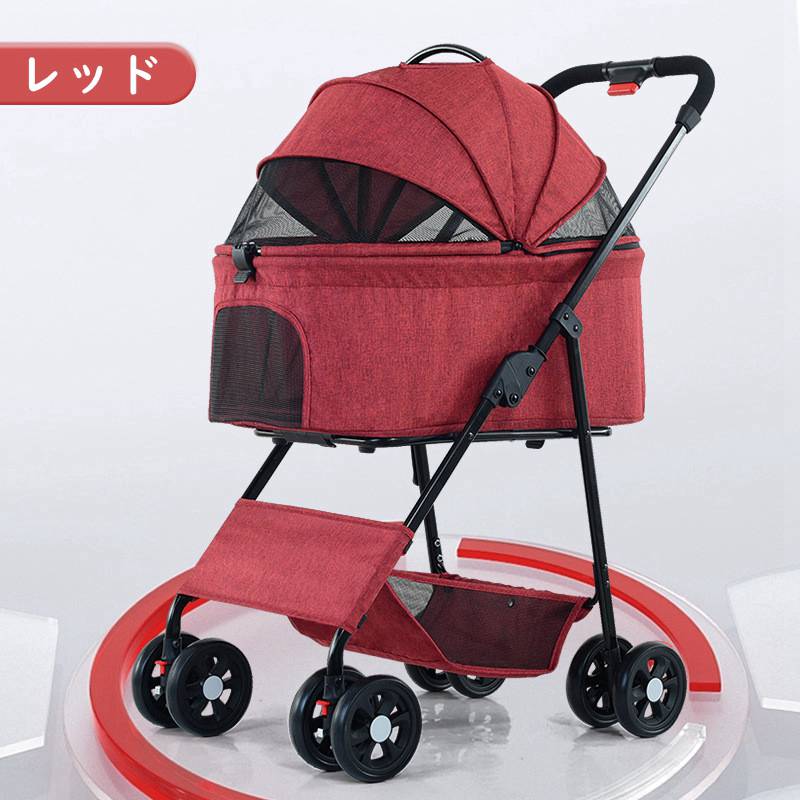 楽天市場】【動画あり】ペットカート 分離式 2way 取り外し可能