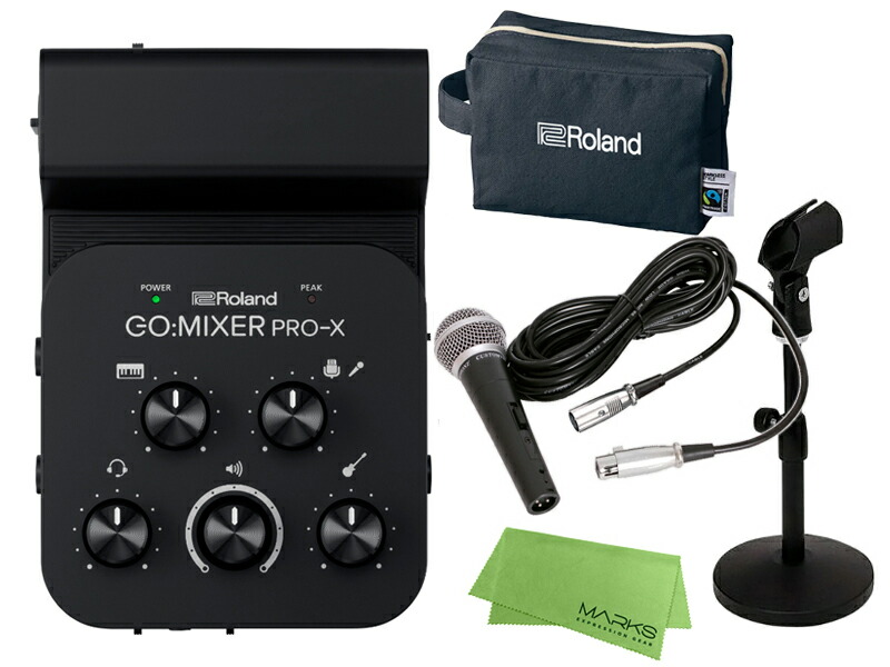 楽天市場】roland go:mixer スマートフォン用 オーディオミキサーの通販
