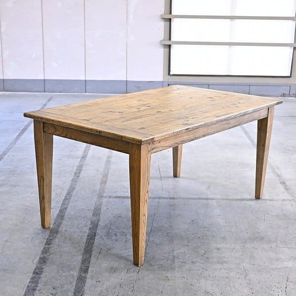 楽天市場】ビンテージ風 ダイニングテーブル 机 食卓 インダストリアル