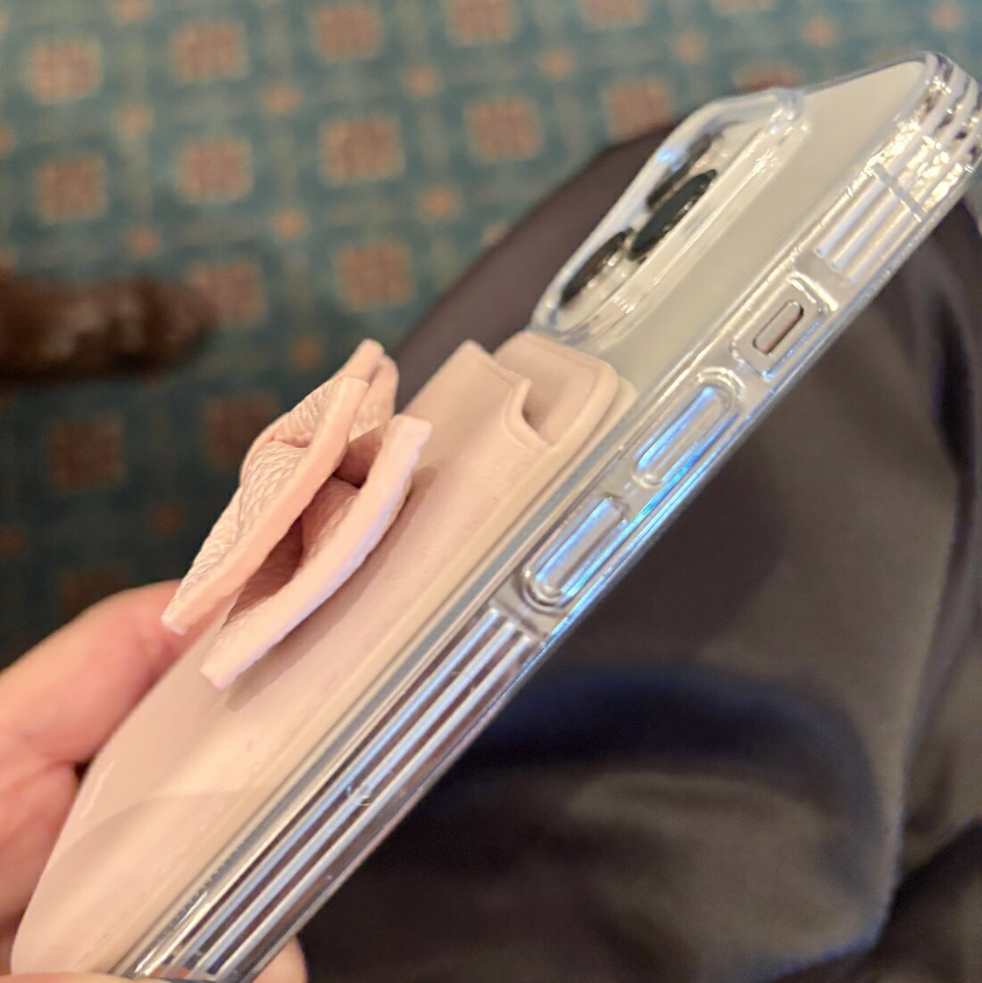 楽天市場】iP17対応【公式】グレースリボン MagSafe クリアiPhone