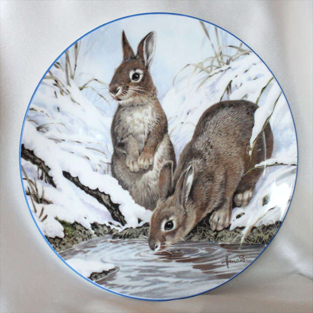 希少☆ウェッジウッド製 飾り皿鳴き鳥シリーズ 希少☆1977年 ウェッジ