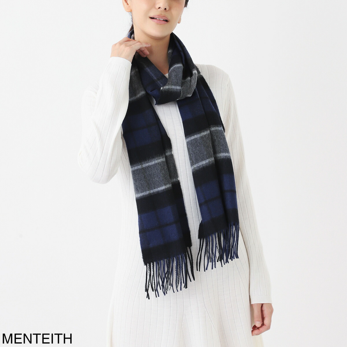 楽天市場】ジョンストンズ JOHNSTONS OF ELGIN カシミヤ中判ストール