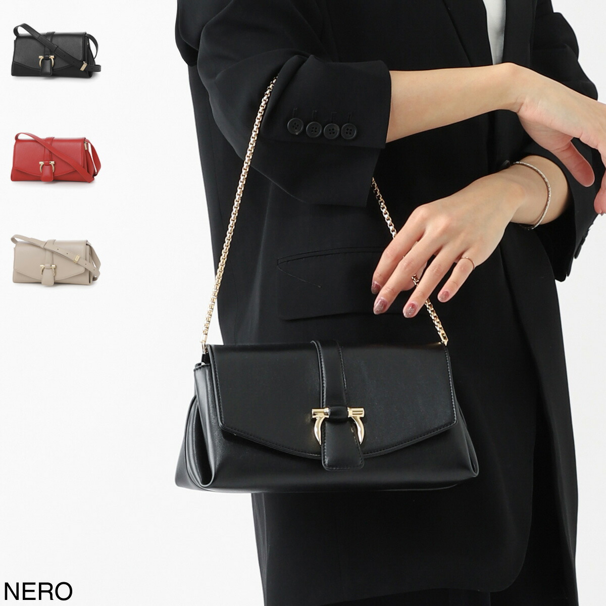 楽天市場】フェラガモ FERRAGAMO ショルダーバッグ クラッチバッグ