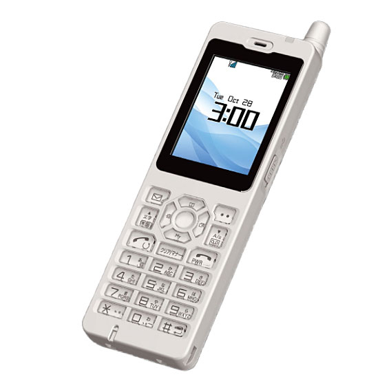 富士通 WX01J R(F) / FSP8WX1J2 PHS電話機 14年製 動作確認済 保証有 PA