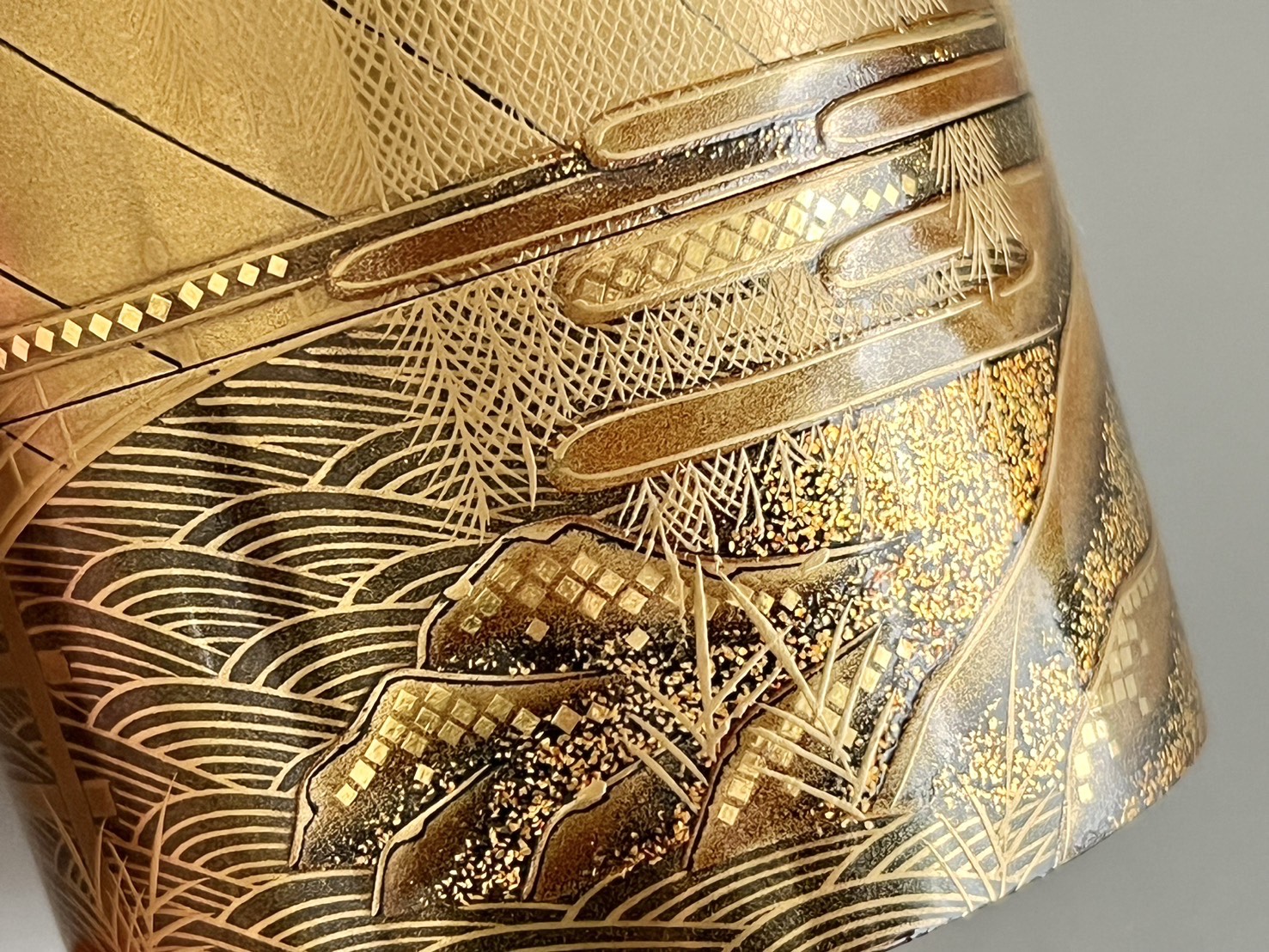 楽天市場】【中古】人間国宝 一后一兆 輪島塗 金地内梨地 柳橋 中次