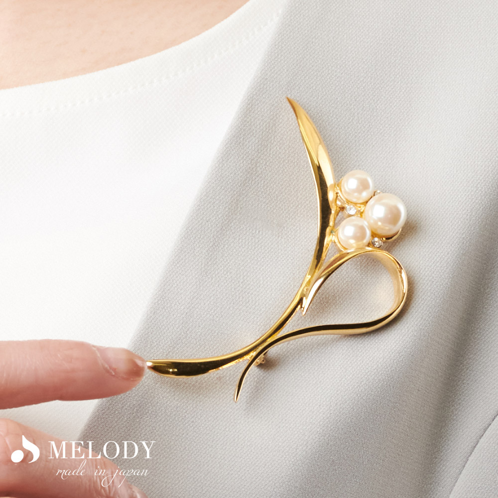 楽天市場】【20%OFFクーポン対象！】ブローチ 日本製 K18GP ショール