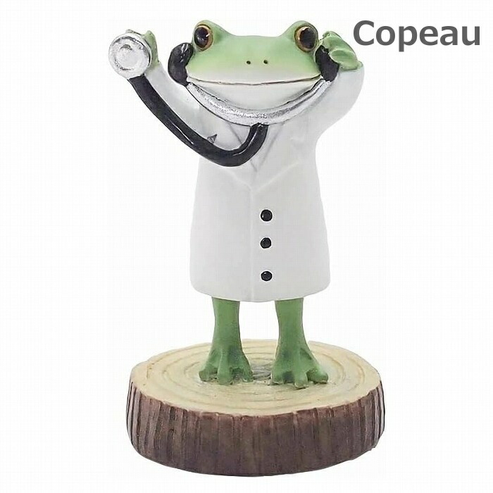楽天市場】Copeau コポー お医者さんのカエル 医者 医師 看護師 蛙