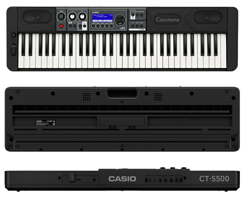 Casiotone CT-S30 61鍵 譜面台・ACアダプタ付き Casiotone CT-S300