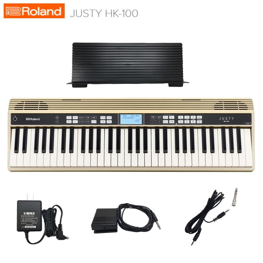 楽天市場】ローランド ハーモニー＆リズム練習用キーボード JUSTY HK