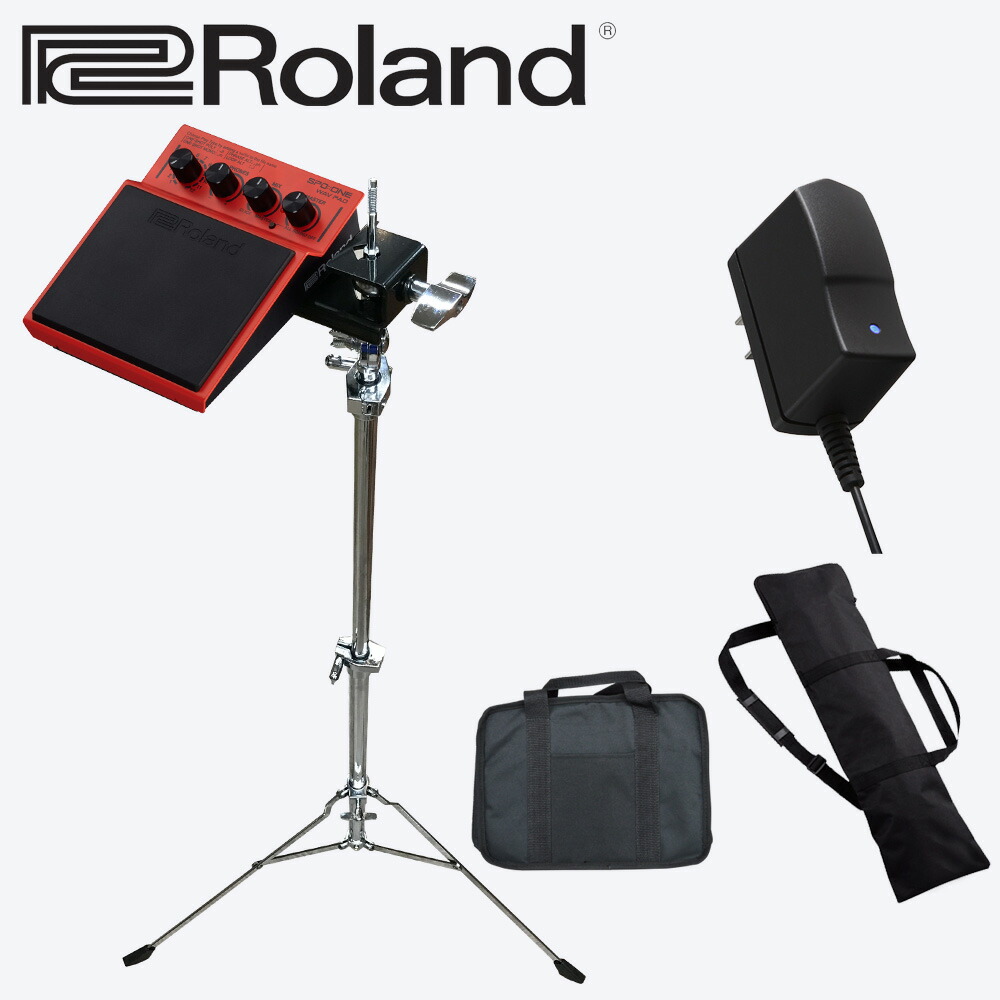 楽天市場】Roland SPD ONE WAV PAD SPD-1W(スタンド・ケース・AC