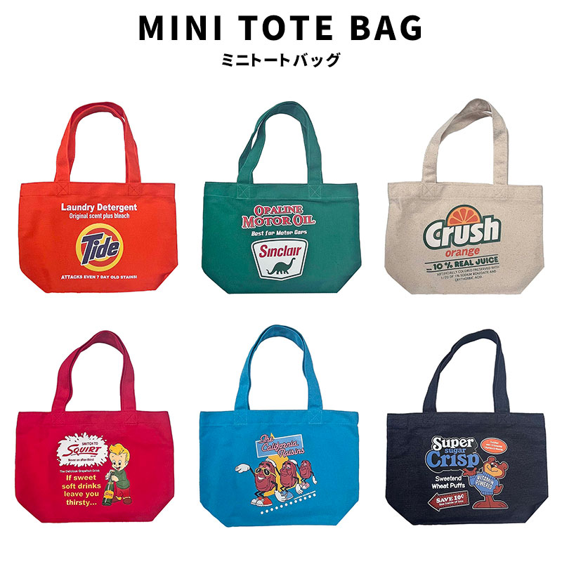 楽天市場】MINI TOTEBAG ミニ トートバッグ DETERGENT Tide SINCLAIR