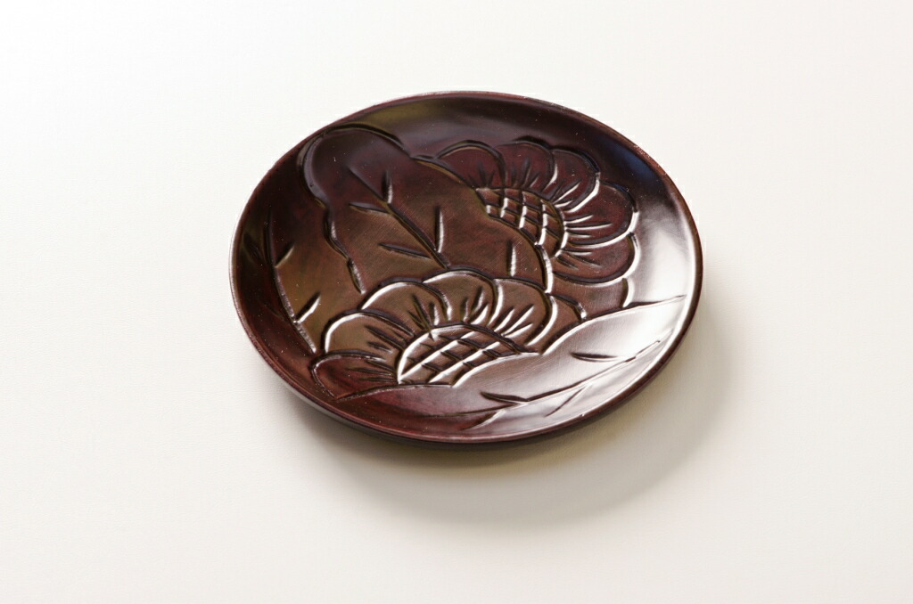 楽天市場】木製 銘々皿 セット 【鎌倉彫】 5枚組 : ぬりものJAPAN