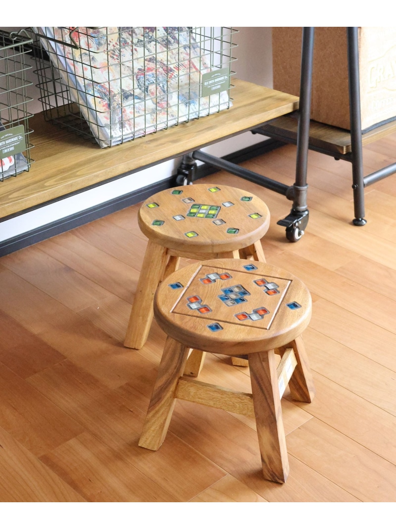 楽天市場】クリスタルスツール2 niko and  ニコアンド インテリア