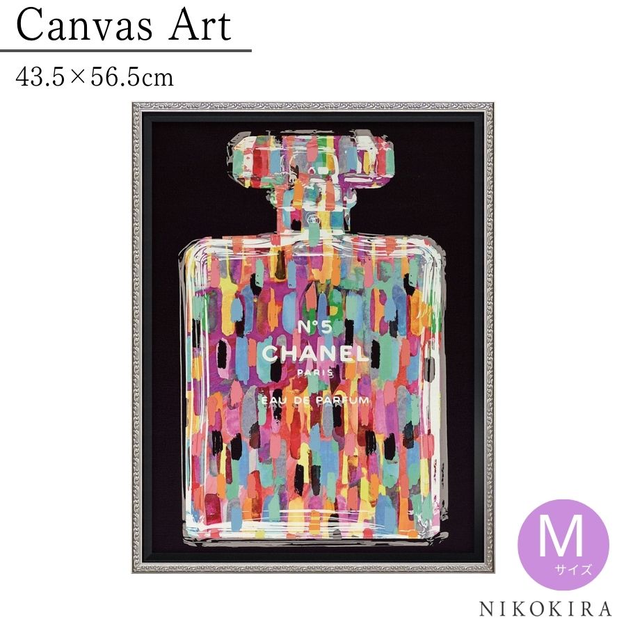 最終値下げ♡CHANEL♡オマージュ キャンバスアート ドレス＆ココマーク