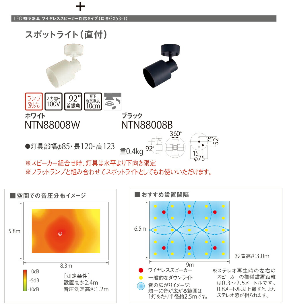 2023年製 Panasonic スピーカー付きLED照明 SNCX58300 Amazon.co.jp