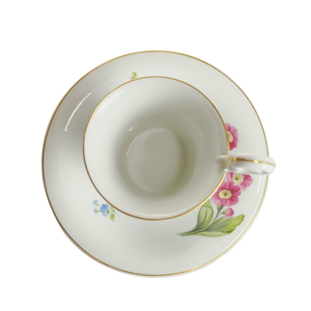 楽天市場】マイセン (Meissen) アンティーク 花模様 ハイハンドル