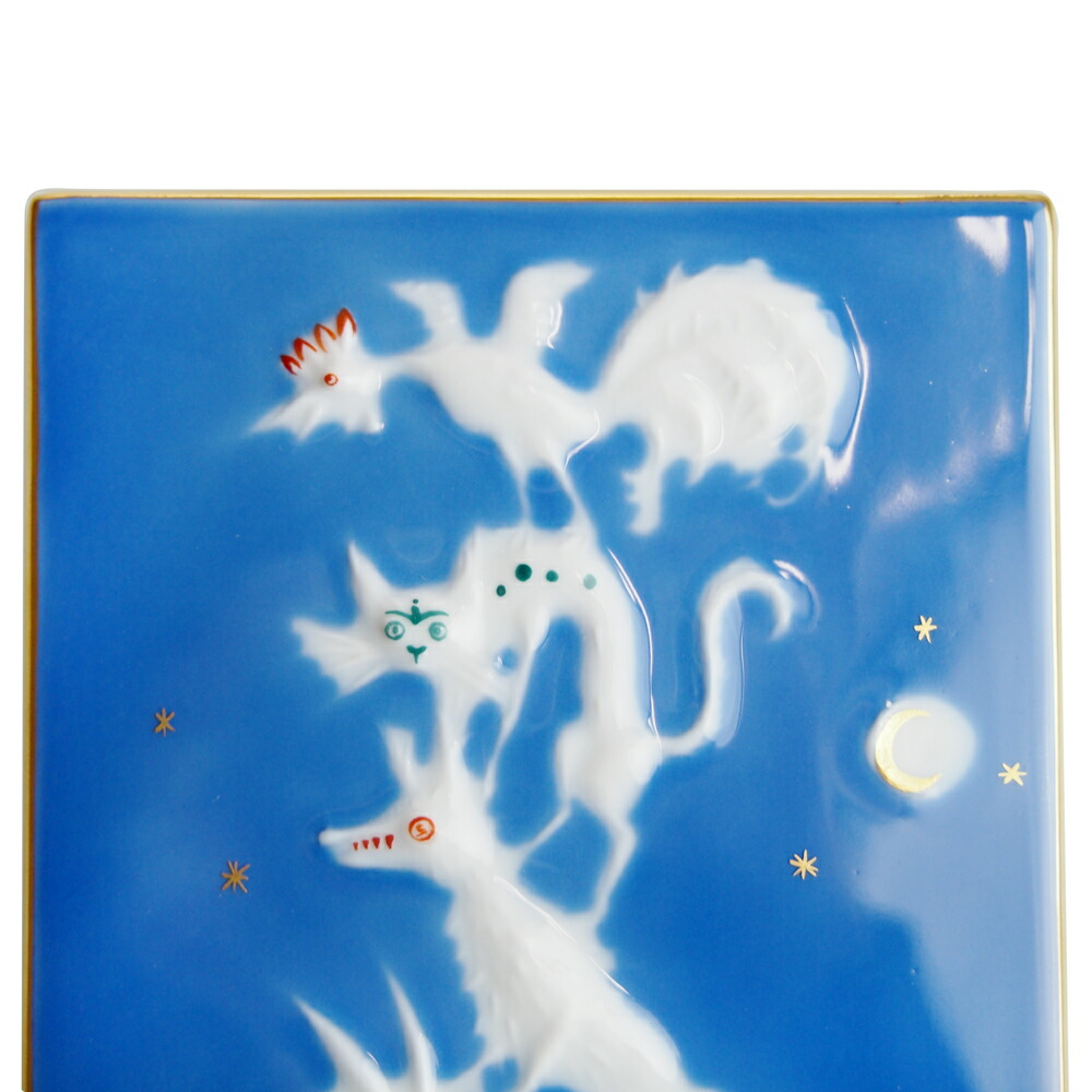 楽天市場】マイセン (Meissen) 陶画 青のメルヘン ブレーメン 93005