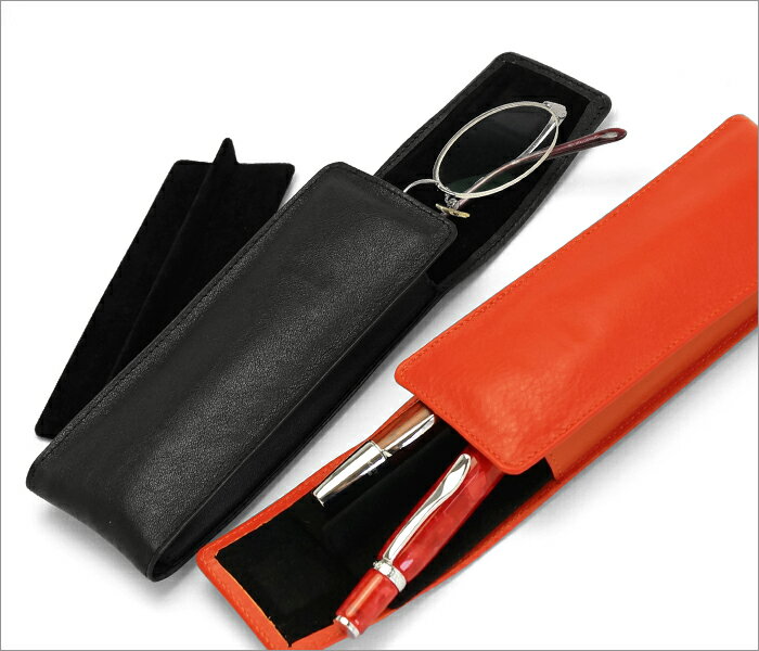 楽天市場】イタリア製 ペンケース 本革 牛革 おしゃれ シンプル メンズ