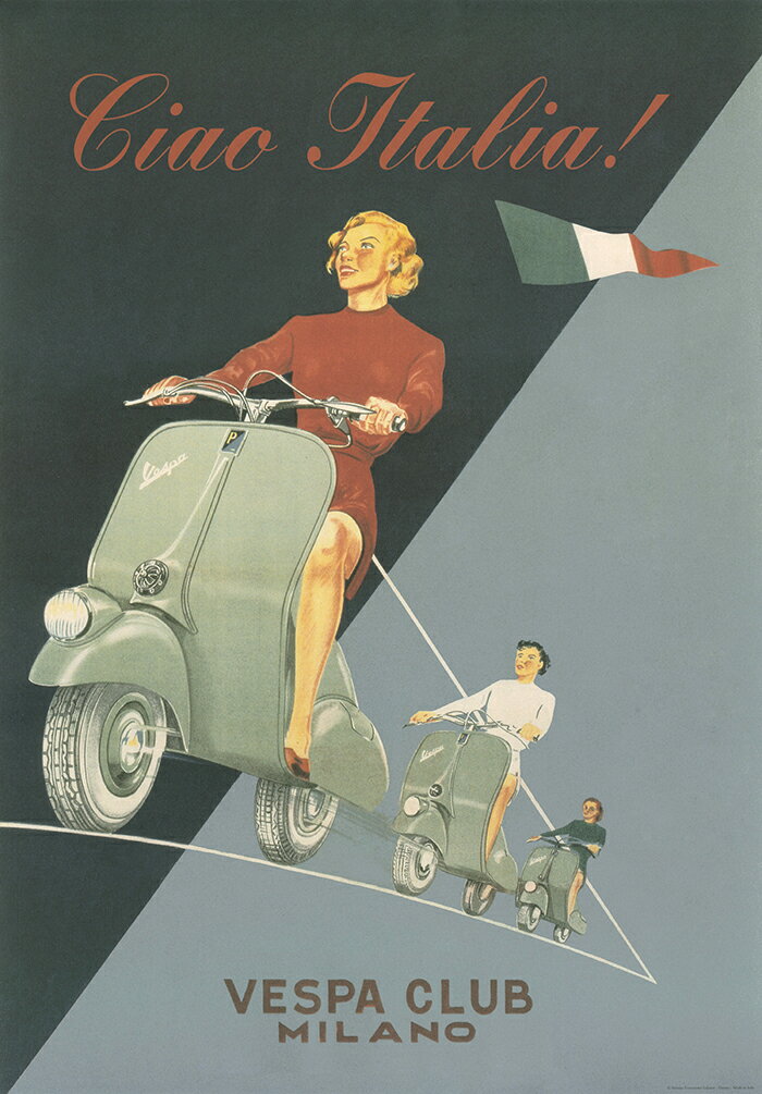 楽天市場】直輸入 イタリア製 ポスター おしゃれ ヴィンテージ レトロ