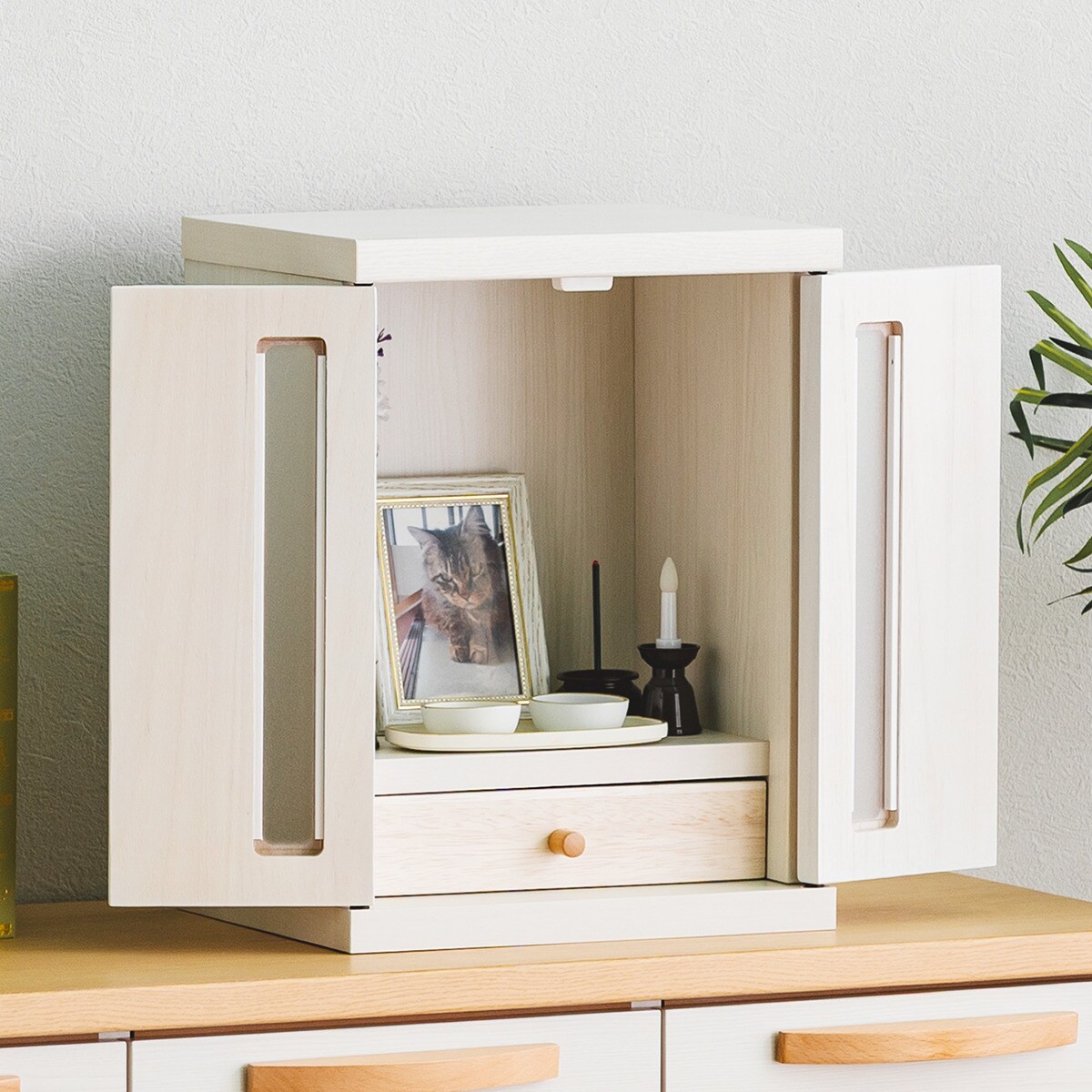 楽天市場】コンパクト仏壇 （WH） ニトリ メーカー直送・送料無料 : ニトリ