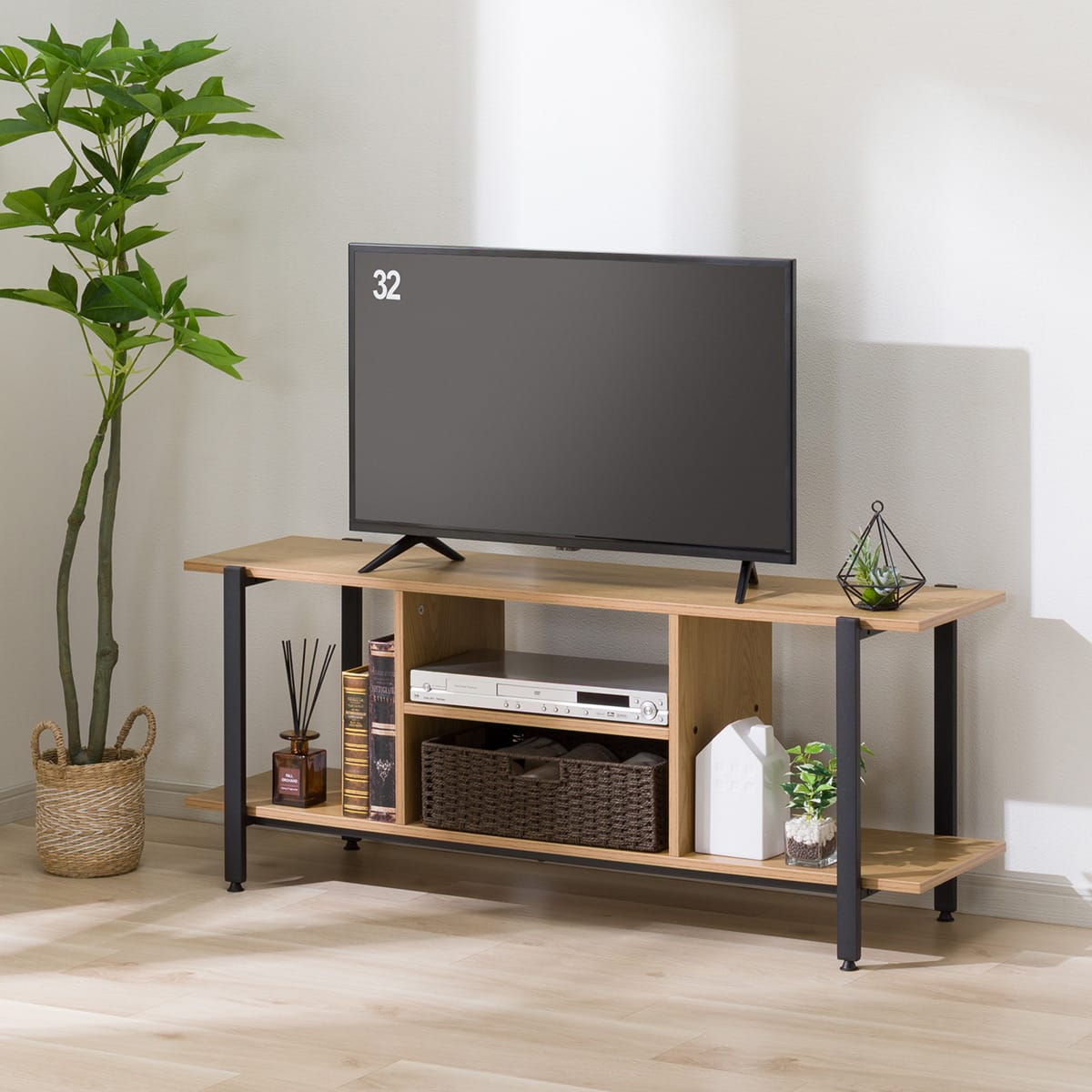 楽天市場】ローボード(KP503 120 LBR/BK)【玄関先迄納品】ニトリ : ニトリ