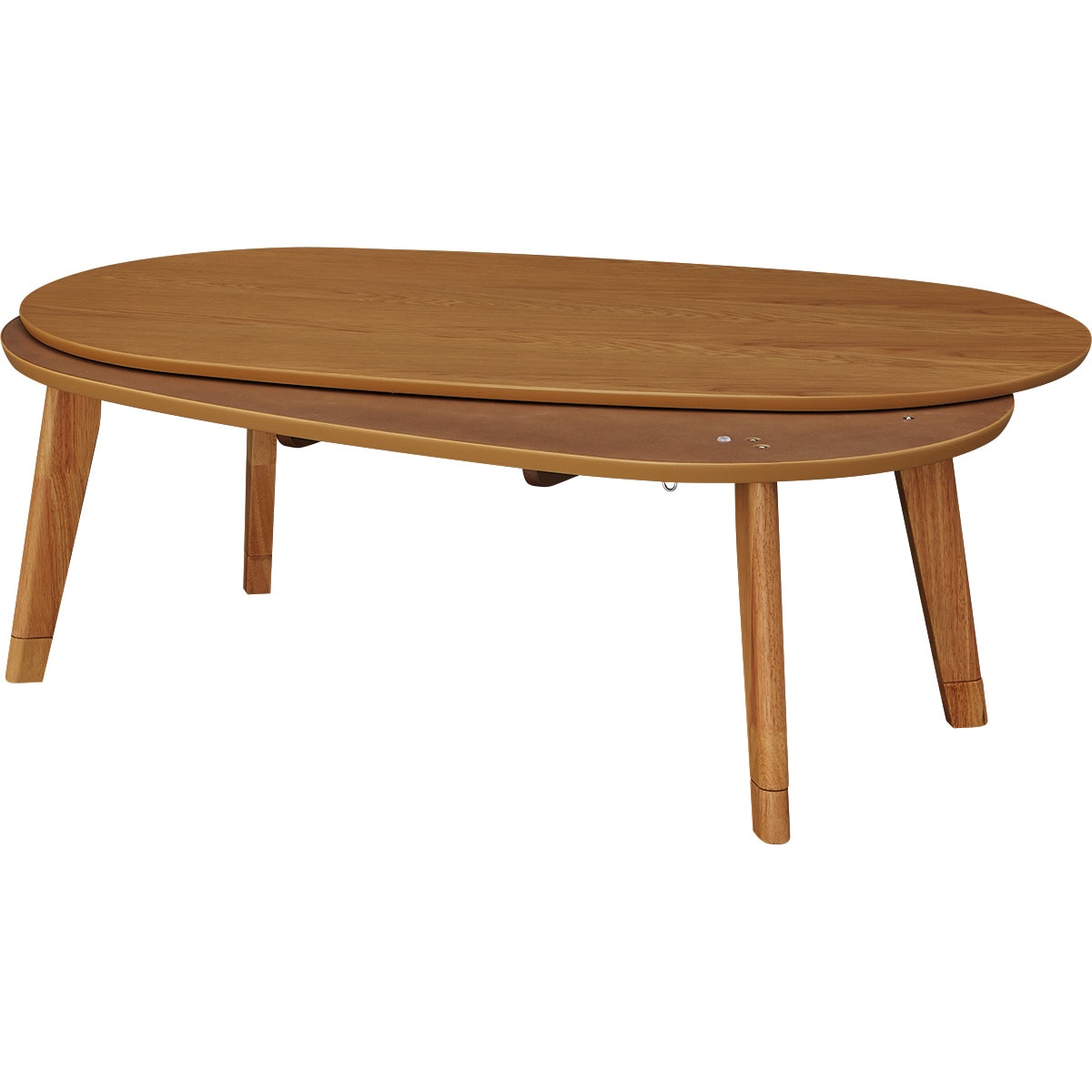 ニトリ こたつ 120 LBR 楕円形