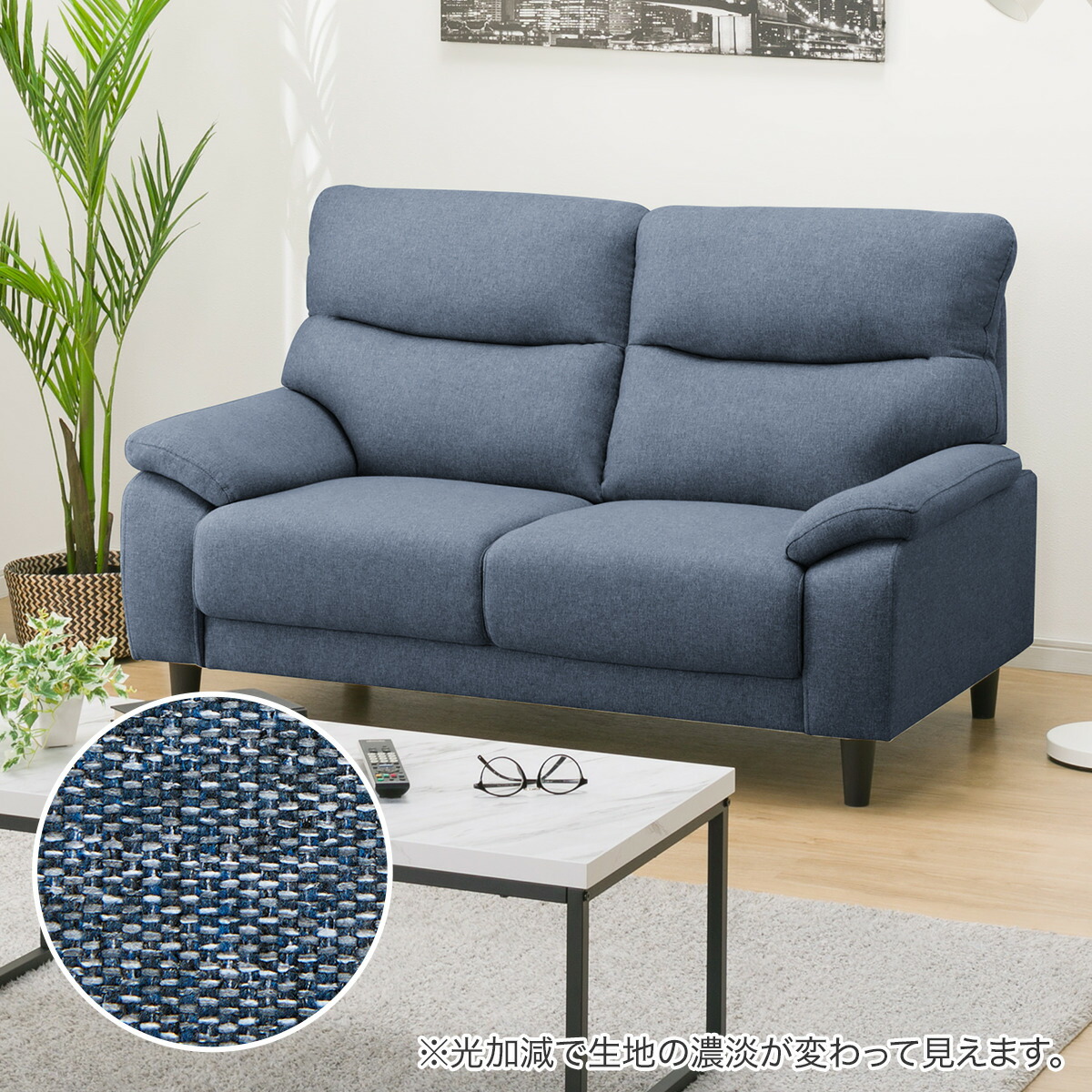 楽天市場】布張りソファ(MK02 KD) 3人掛け 2人掛け モカ ライトグレー