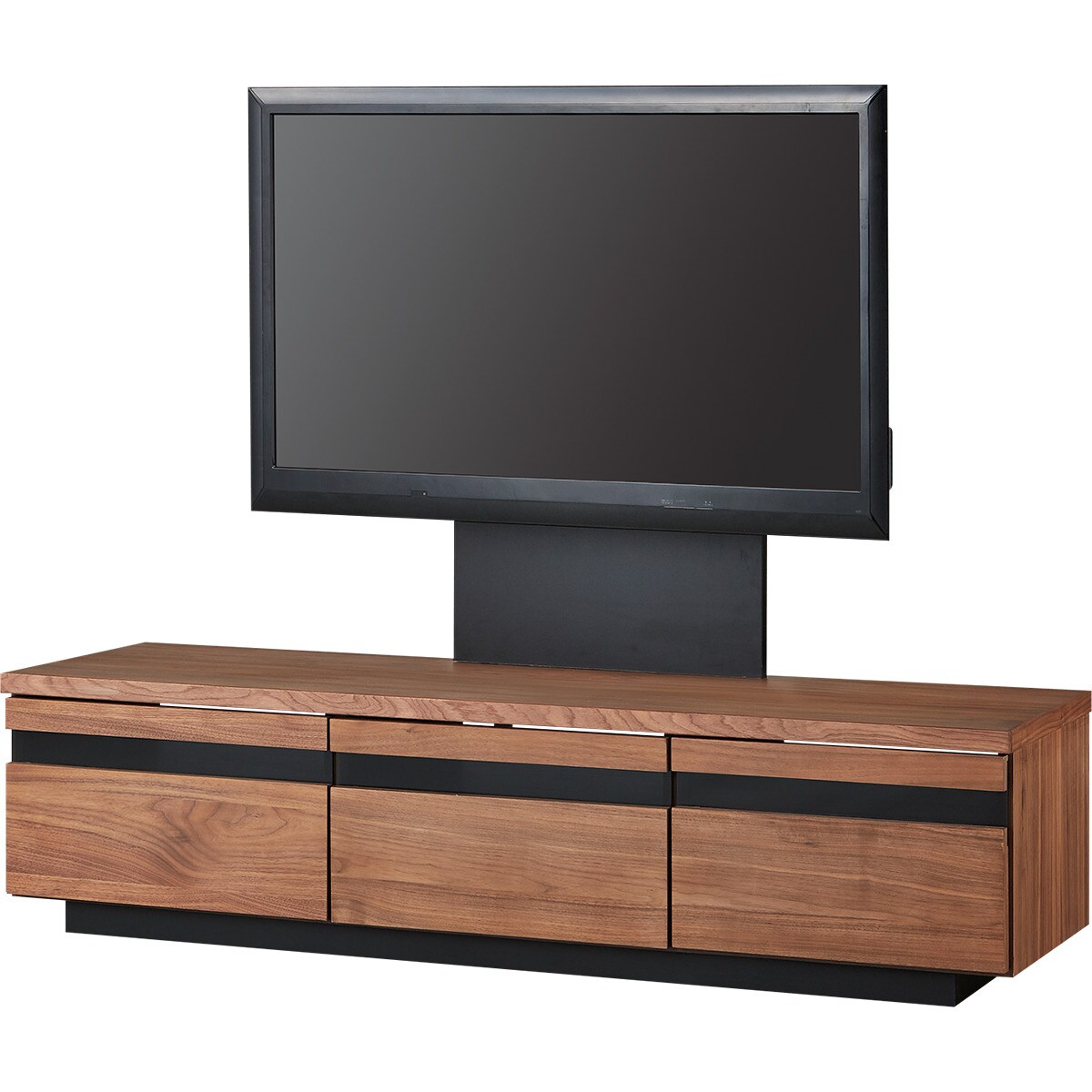 楽天市場】テレビ台＋TV固定ボードセット(ローボードハヅキ2 150 MBR