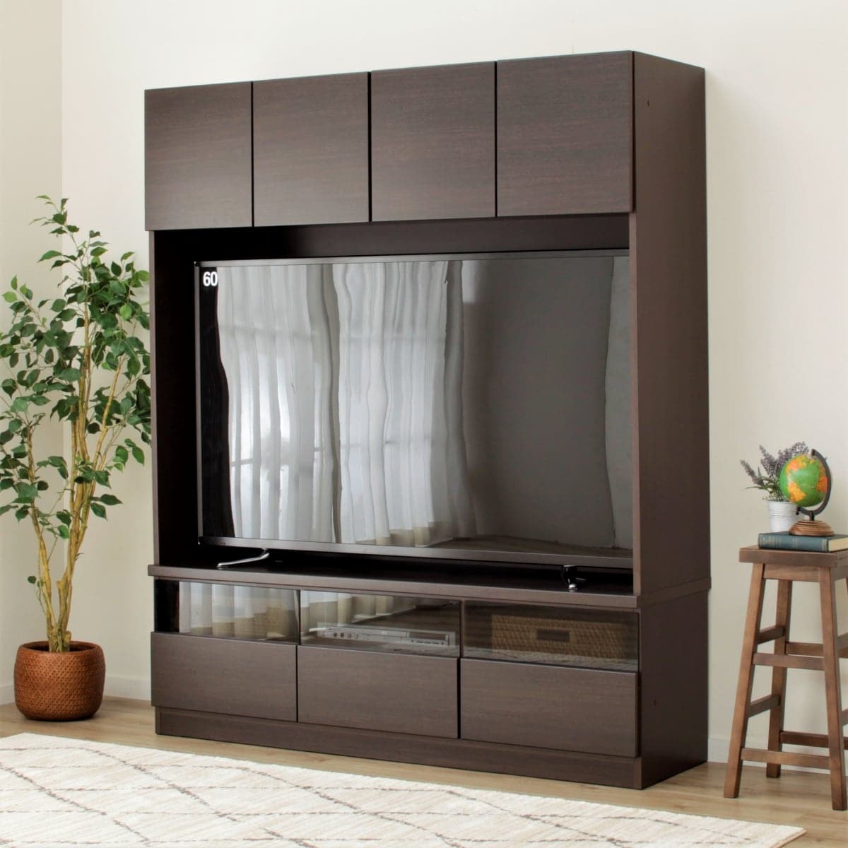 楽天市場】[幅150cm] 壁面ユニット (TVボード Nウォーレン 150セット