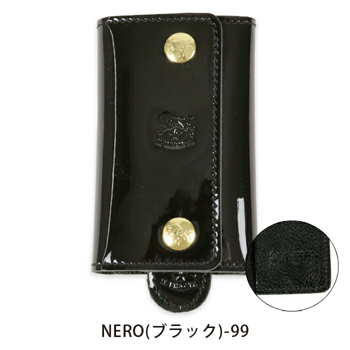 楽天市場】イルビゾンテ キーケース 日本限定エナメルレザー6連キー