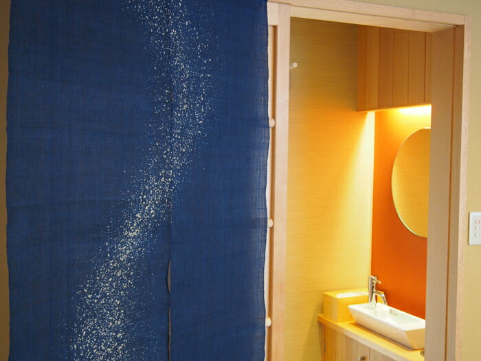 朝顔の麻布のれん一哉 朝顔の麻布のれん一哉