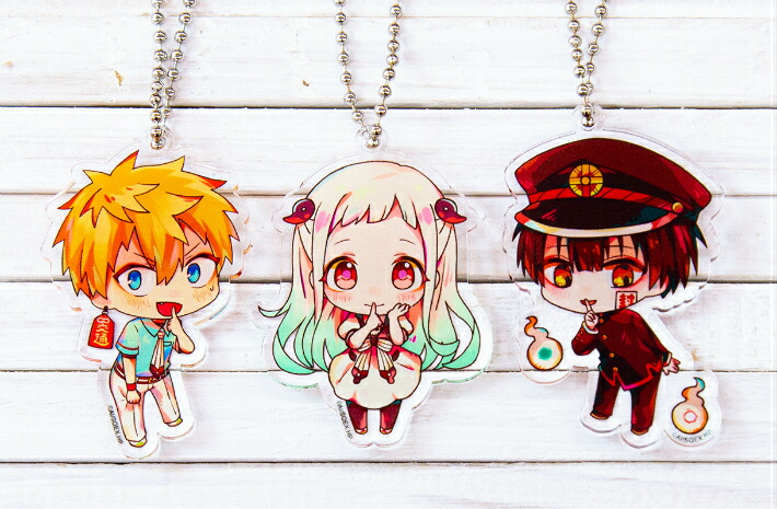 自縛少年花子くん、アクリルキーホルダー.7点！ 自縛少年花子くん