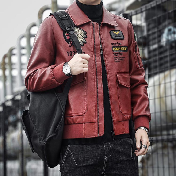 楽天市場】ライダースジャケット メンズ レザージャケット ノーカラー