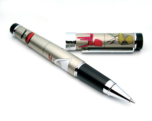 ACME ローラーボール DOTS-GRAY イームズ 未使用 猫のペン屋 【楽天