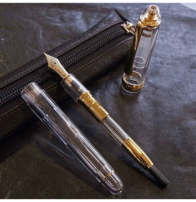 SENSA センサ万年筆ゴールド