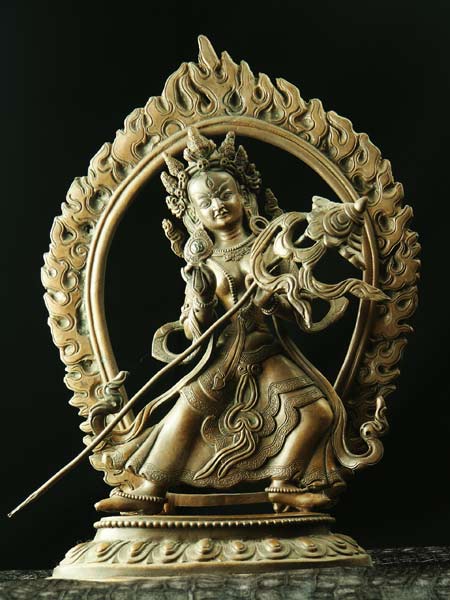 楽天市場】ダーキニー(荼吉尼天) 銅造彫金仕上げ 一点もの : 仏像仏画