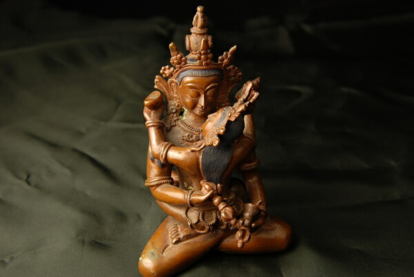 楽天市場】金剛薩埵 （歓喜仏）銅造彫金仕上げ 一点もの : 仏像