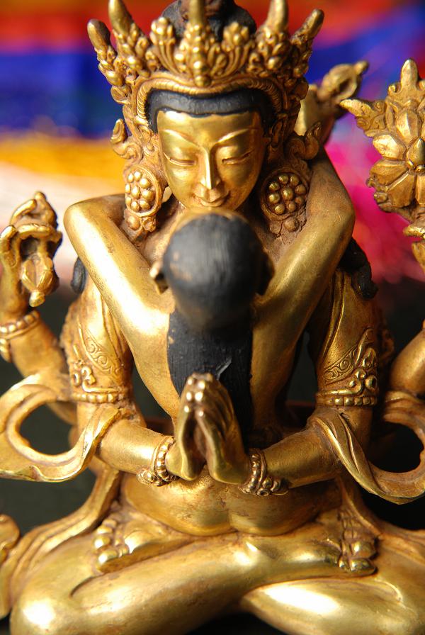 ○亀楽○古銅*鍍金☆極上☆宝石象篏*吉兆【四